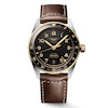 Thumbnail Image 1 of Longines Spirit Men's Grey Dial & Brown Leather Strap Watch