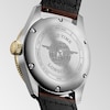Thumbnail Image 2 of Longines Spirit Men's Grey Dial & Brown Leather Strap Watch