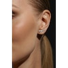 Thumbnail Image 2 of CARAT* LONDON Carissa Sterling Silver CZ Pear Stud Earrings