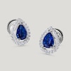 Thumbnail Image 1 of CARAT* LONDON Emile Sterling Silver Cubic Zirconia Pear Cut Stud Earrings