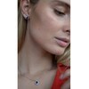 Thumbnail Image 2 of CARAT* LONDON Emile Silver Cubic Zirconia Pear Cut Necklace