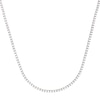 Thumbnail Image 0 of CARAT* LONDON Prudence Silver Cubic Zirconia Round Line Necklace