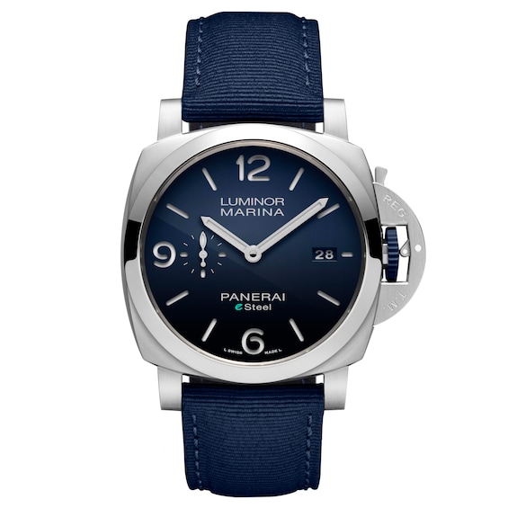 Panerai Luminor Marina Blu Profondo 44mm Men’s Blue Dial & Fabric Strap Watch