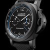 Thumbnail Image 3 of Panerai Luminor Chrono Men's Black Dial & Leather Strap Watch