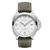 Thumbnail Image 0 of Panerai Luminor Marina 44mm Men's White Dial & Grey Leather Strap Watch