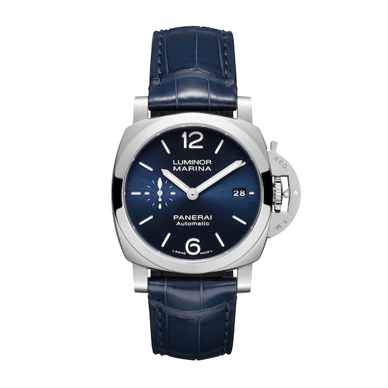 Panerai Luminor Quaranta 40mm Men’s Blue Dial & Leather Strap Watch