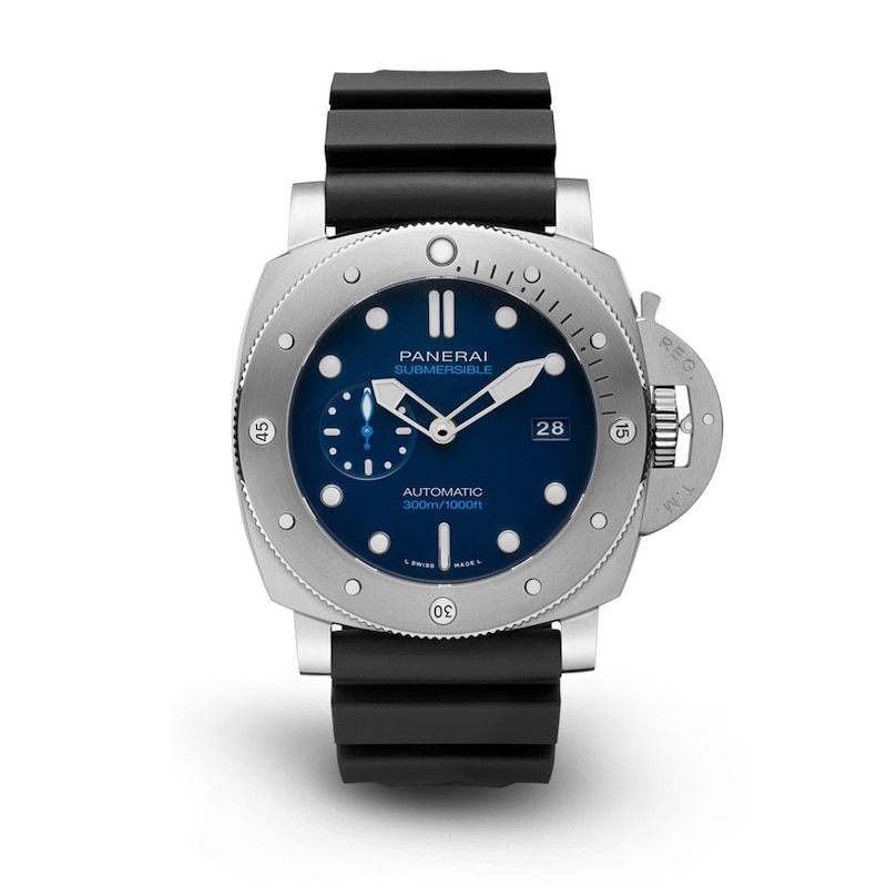 Panerai Submersible Bmg-Tech 47mm Blue Dial & Strap Watch