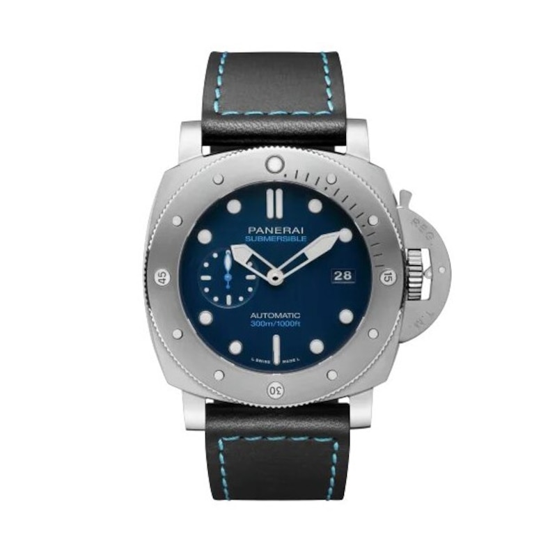 Panerai Submersible Bmg-Tech 47mm Blue Dial & Strap Watch