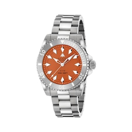 Gucci Dive Automatic 40mm Orange Dial Bracelet Watch
