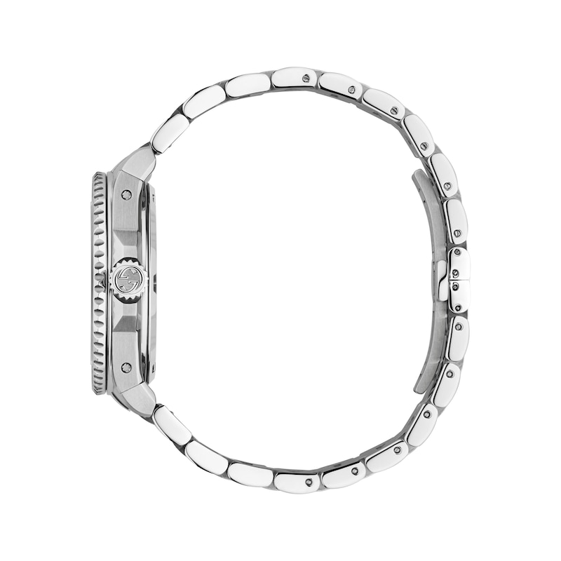 Gucci Dive Automatic 40mm Orange Dial Bracelet Watch