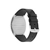 Thumbnail Image 1 of GUCCI 25 Silver-Tone Dial & Black Leather Strap Watch