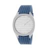 Thumbnail Image 0 of GUCCI 25H 34mm Silver-Tone Dial & Blue Leather Strap Watch