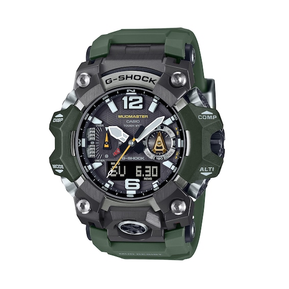 G-Shock GWG-B1000-3AER Men’s Carbon Core & Green Resin Strap Watch