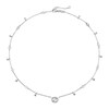 Thumbnail Image 1 of Gucci Interlocking 18ct White Gold 0.27ct Diamond Necklace