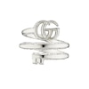 Thumbnail Image 1 of Gucci GG Marmont Silver Swirl Ring Size N-O