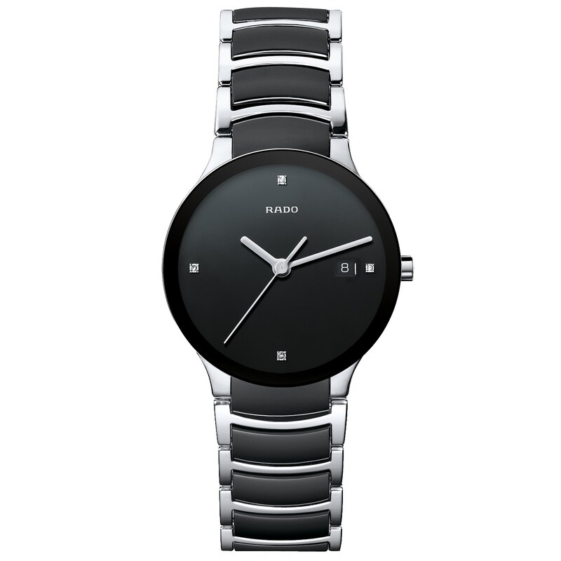Rado Men's Black Ceramic Bracelet Watch Ernest Jones