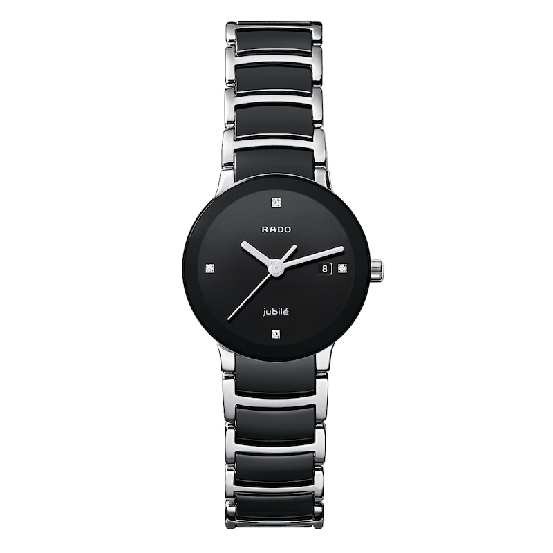 Rado Centrix Ladies' Steel & Ceramic Bracelet Watch