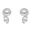 Thumbnail Image 0 of Yoko London Trend 18ct White Gold Freshwater Pearl 0.27ct Diamond Earrings