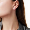 Thumbnail Image 2 of Yoko London Trend 18ct White Gold Freshwater Pearl 0.03ct Diamond Earrings