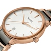 Thumbnail Image 1 of Rado Centrix Rose Gold-Tone & Grey Ceramic Bracelet Watch