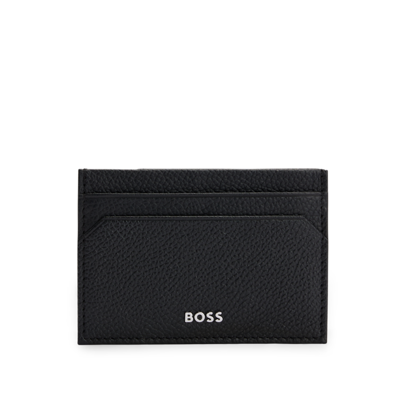 Main Image 1 of BOSS Highway Men's Black Leather Card Holder