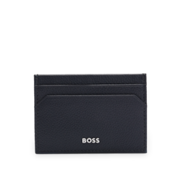BOSS Highway Men's Logo Black Card Holder
