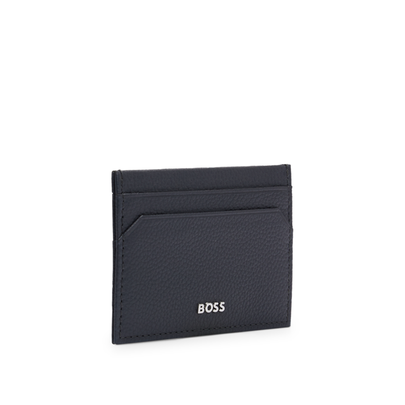 BOSS Highway Men's Logo Black Card Holder