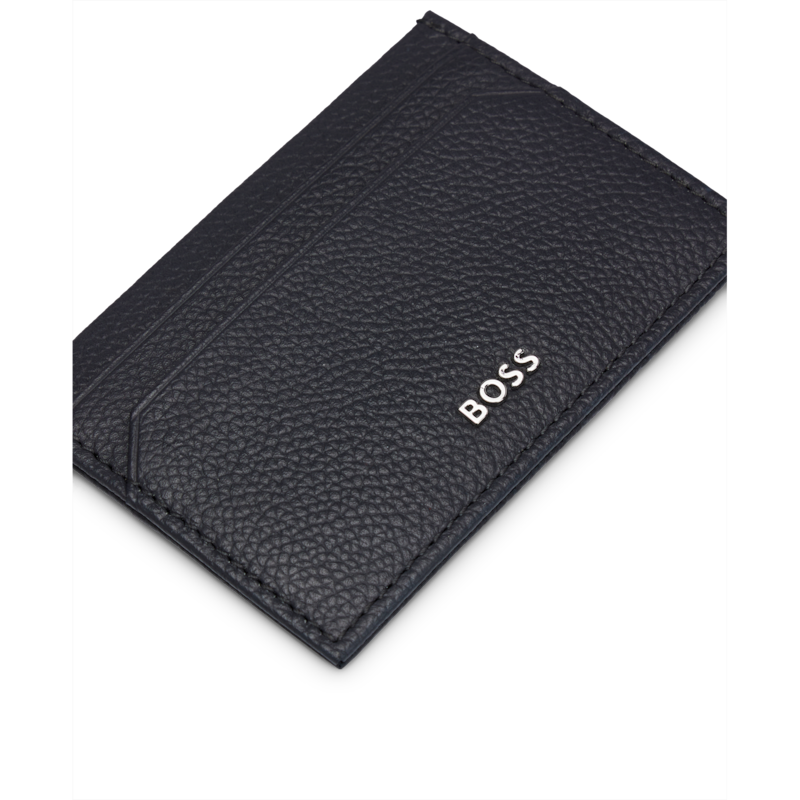 BOSS Highway Men's Logo Black Card Holder