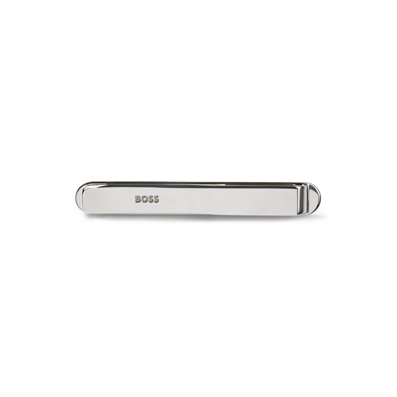Main Image 3 of BOSS Iconic Men's Logo 3 Colour Enamel Brass Tie Clip