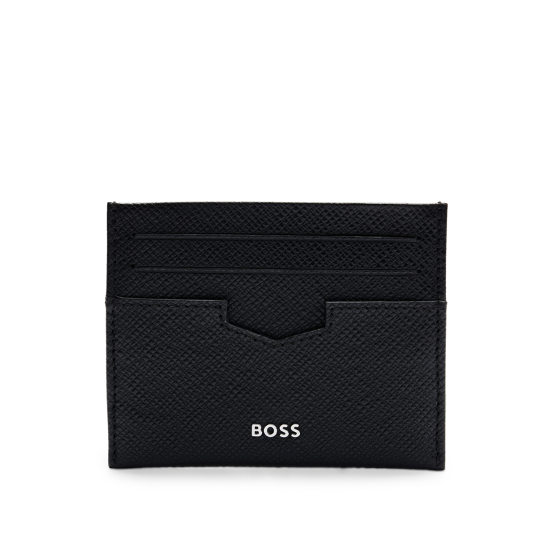 Main Image 1 of BOSS Shotgun Men's Black Card Holder