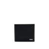 Thumbnail Image 1 of BOSS Shotgun Men's Black Rich Grain 8CC Wallet