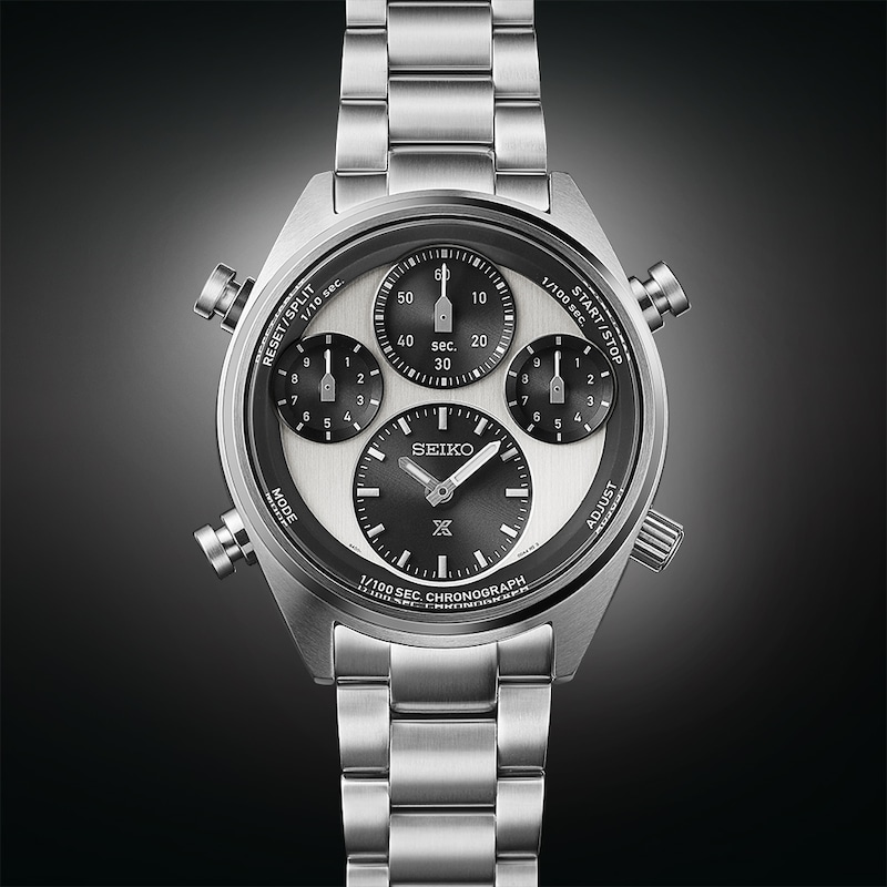 Seiko Prospex ‘Panda’ One Hundredth of a Second Bracelet Watch