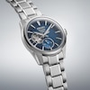 Thumbnail Image 2 of Seiko Presage ‘Ao’ Sharp-Edged Open Heart Bracelet Watch