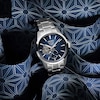 Thumbnail Image 4 of Seiko Presage ‘Ao’ Sharp-Edged Open Heart Bracelet Watch