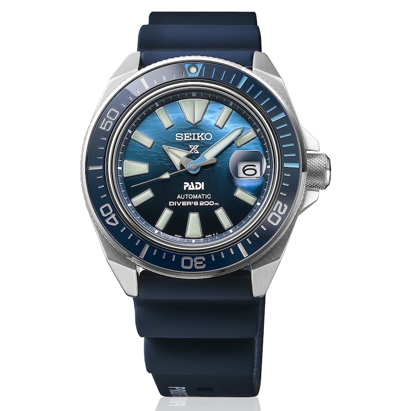 Seiko Prospex 'Great Blue' Samurai - Scuba PADI Special Edition Strap Watch