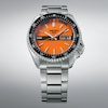 Thumbnail Image 1 of Seiko 5 Sports Orange Dial & Stainless Steel Bracelet Watch