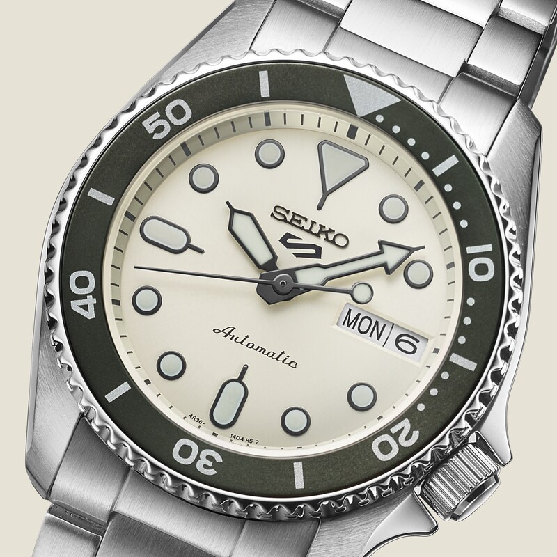 Main Image 3 of Seiko 5 Sports SKX 'Midi' Mono Bracelet Watch