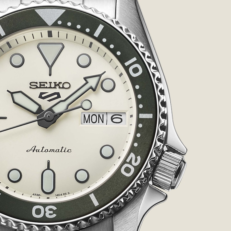 Main Image 4 of Seiko 5 Sports SKX 'Midi' Mono Bracelet Watch