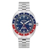 Thumbnail Image 1 of Bulova Oceanographer GMT Automatic Blue Dial & Stainless Steel Watch