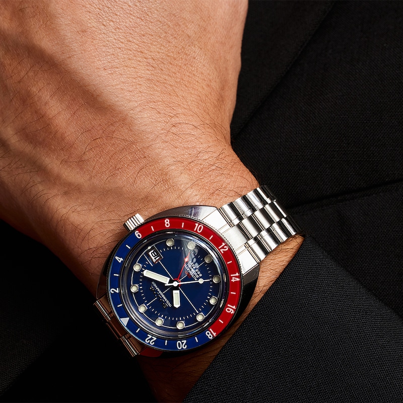 Main Image 5 of Bulova Oceanographer GMT Automatic Blue Dial & Stainless Steel Watch