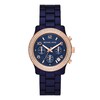 Thumbnail Image 1 of Michael Kors Ladies' Runway Chronograph & Navy Blue Acetate Strap Watch