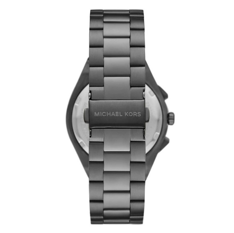 Michael Kors Lennox Men's Green Dial & Gunmetal Stainless Steel Watch