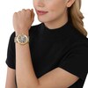 Thumbnail Image 4 of Michael Kors Lennox Cheetah Print Gold Tone Stainless Steel Watch