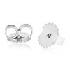 Thumbnail Image 1 of 9ct White Gold 0.20ct Diamond Crossover Drop Earrings