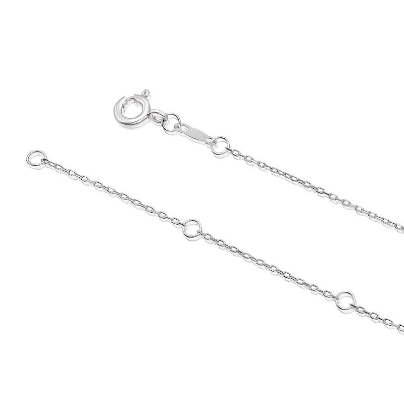 Main Image 3 of Sterling Silver 0.10ct Diamond Heart Locket Pendant