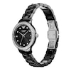 Thumbnail Image 2 of Emporio Armani Ladies' Black Dial & Black Ceramic Bracelet Watch