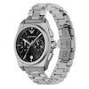 Thumbnail Image 4 of Emporio Armani Men's Black Dial & Stainless Steel Bracelet Watch