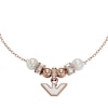 Thumbnail Image 1 of Emporio Armani Rose Gold Plated Silver Faux Pearl & Crystal Bracelet