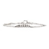 Thumbnail Image 0 of Sterling Silver Multi Snake Chain Tassel Bracelet