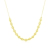 Thumbnail Image 1 of 9ct Yellow Gold Diamond Cut Bead Station Necklace